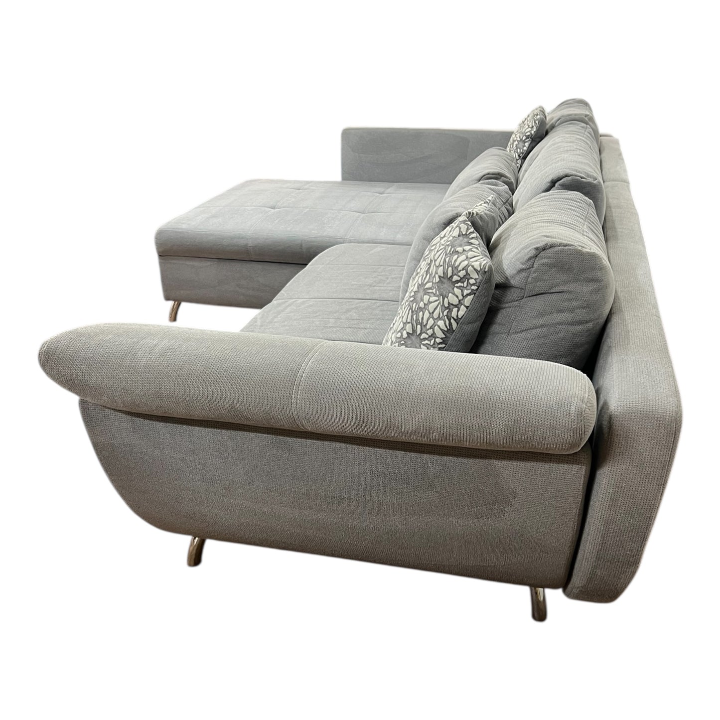 Ecksofa mit verstellbaren Armlehnen. Art.-Nr. 550