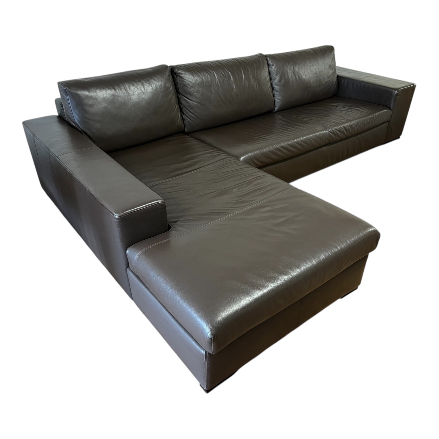Ecksofa von ArtaNova Switzerland aus echtem Leder Art.-Nr. 501