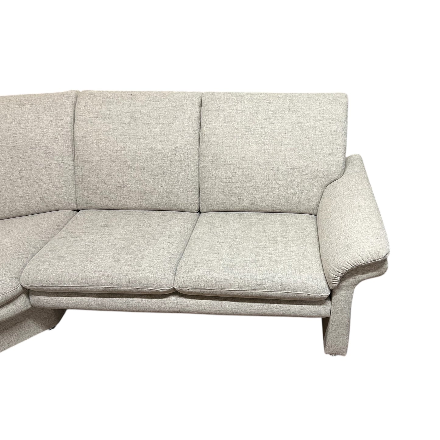 Dunkelbeiges Ecksofa von Pfister. Art.-Nr. 555