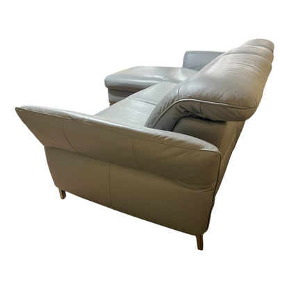 Hochwertiges Ecksofa aus echtem Leder von Van Bloom. Art.-Nr. 530