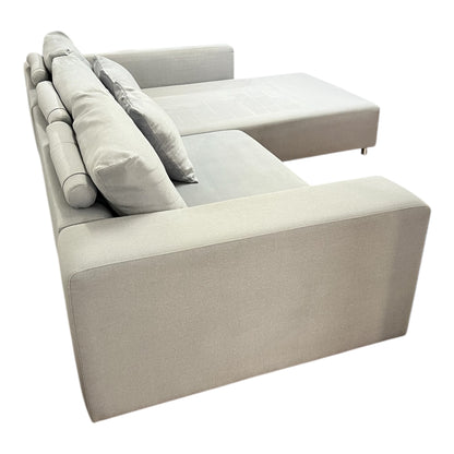Hellgraues Ecksofa Art.-Nr. 569