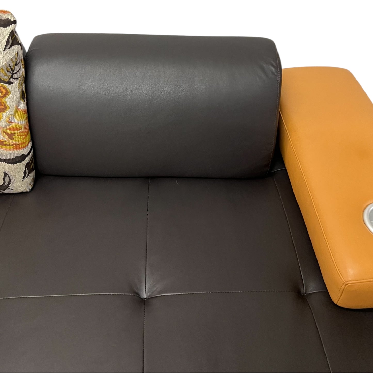 Hochwertiges Ecksofa aus echtem Leder von W. Schillig. Art.- Nr. 526