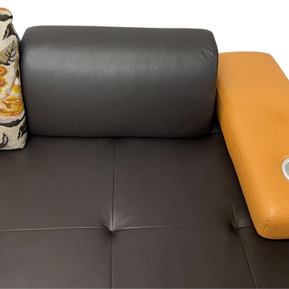 Hochwertiges Ecksofa aus echtem Leder von W. Schillig. Art.- Nr. 526
