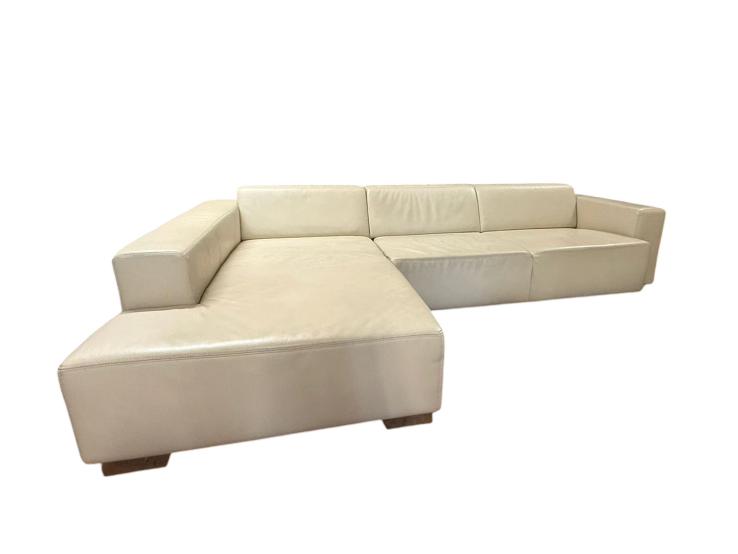 Ecksofa aus echtem Leder von E. Schillig Art.-Nr. 037