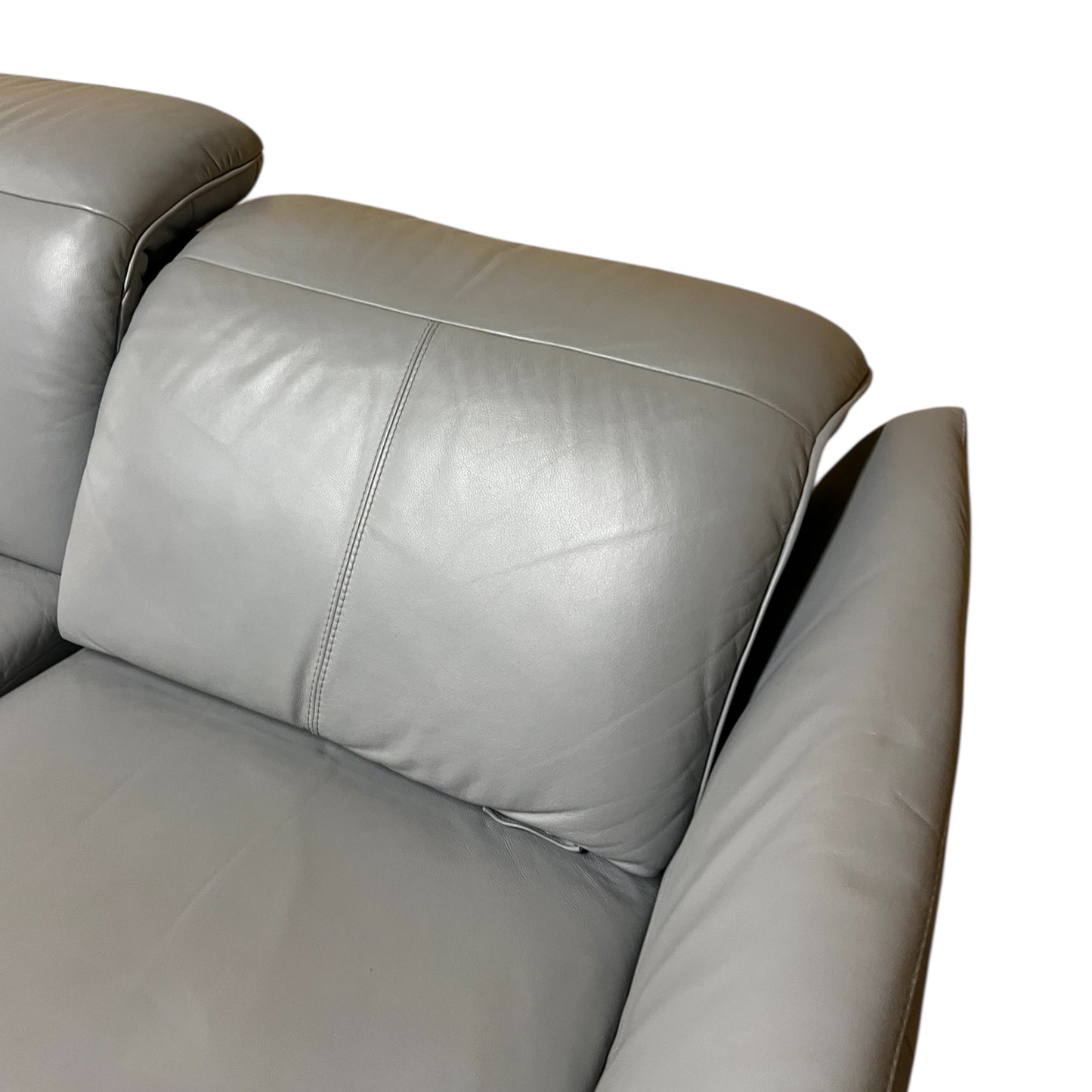 Hochwertiges Ecksofa aus echtem Leder von Van Bloom. Art.-Nr. 530