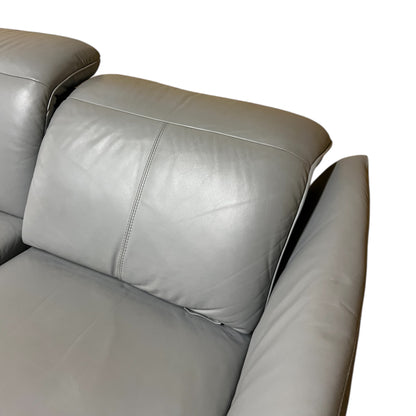 Hochwertiges Ecksofa aus echtem Leder von Van Bloom. Art.-Nr. 530