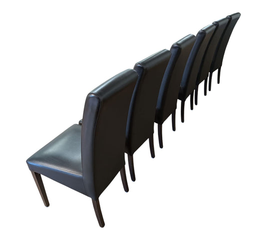 6 Stühle in Schwarz Art.-Nr. 431