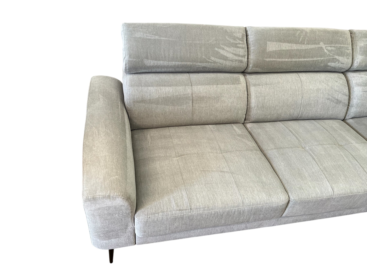 Ecksofa mit verstellbarer Kopfstütze & Stauraum Art.-Nr. 590