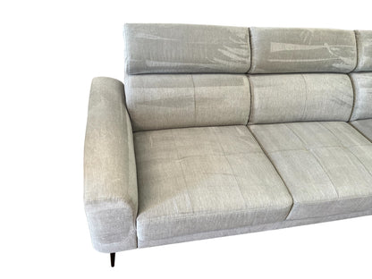 Ecksofa mit verstellbarer Kopfstütze & Stauraum Art.-Nr. 590