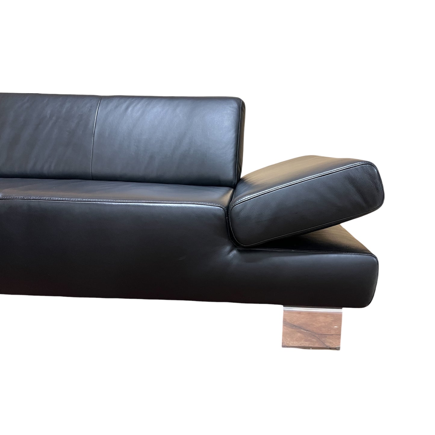 Hochwertiges Echtleder-Ecksofa von w. Schillig Art.-Nr. 561