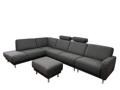 Ecksofa von Musterring mit passendem Hocker Art.-Nr. 035