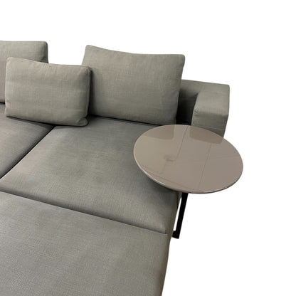 Hochwertiges graues Ecksofa von Minotti Art.-Nr. 532