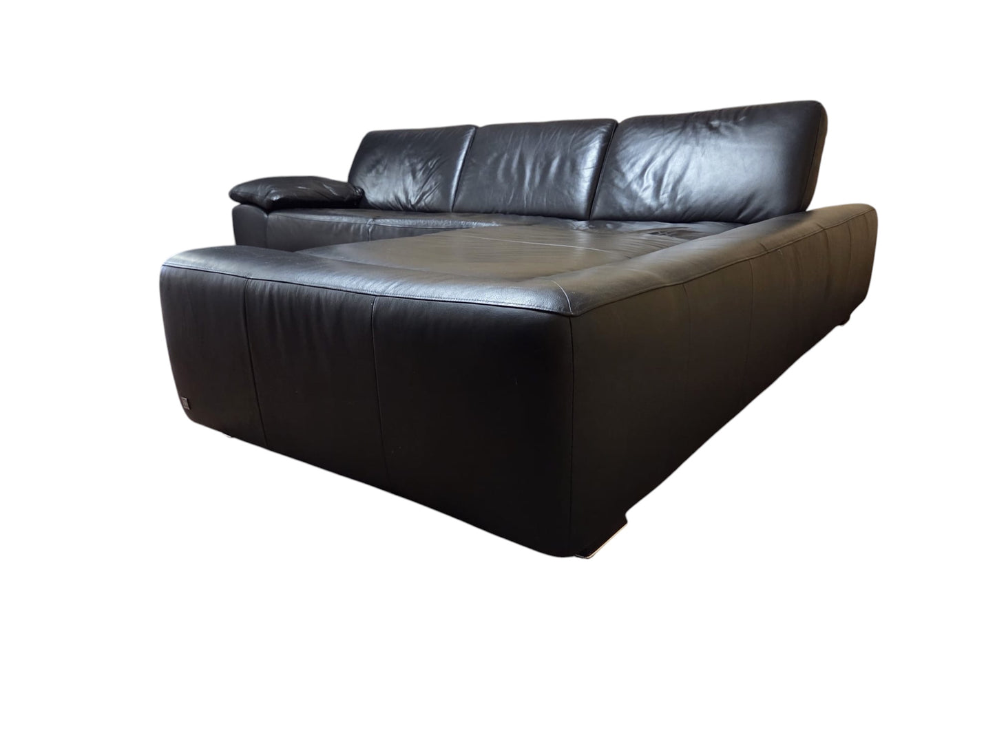 Ecksofa aus echtem Leder von W. Schillig. Art.-Nr. 043