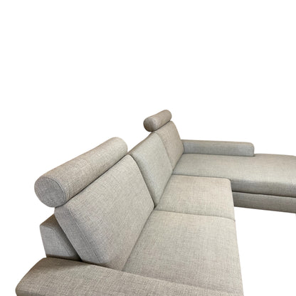 Beiges Ecksofa Sörvallen von IKEA mit Stauraum Art.-Nr. 538