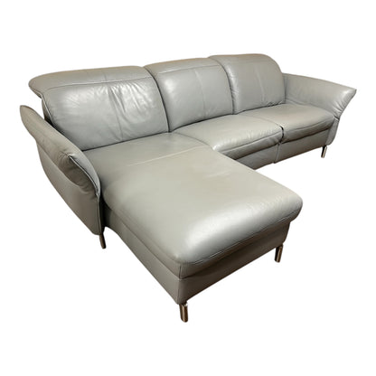 Hochwertiges Ecksofa aus echtem Leder von Van Bloom. Art.-Nr. 530