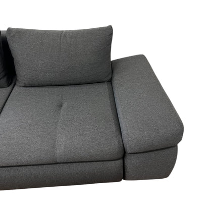 Ecksofa in Grau mit Bettfunktion und Stauraum Art.-Nr. 505
