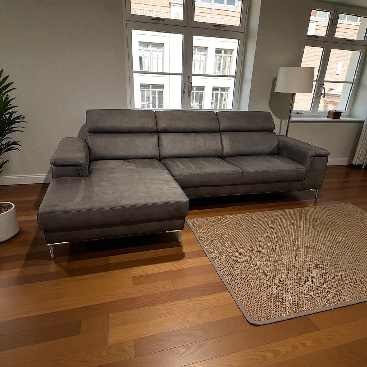 Ecksofa von Pfister elektrisch ausziehbar Art.-Nr. 500