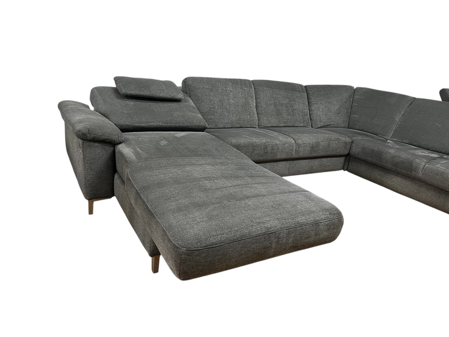 U-förmiges Sofa von Dieter Knoll mit elektrischer Relax-Funktion Art.-Nr. 023