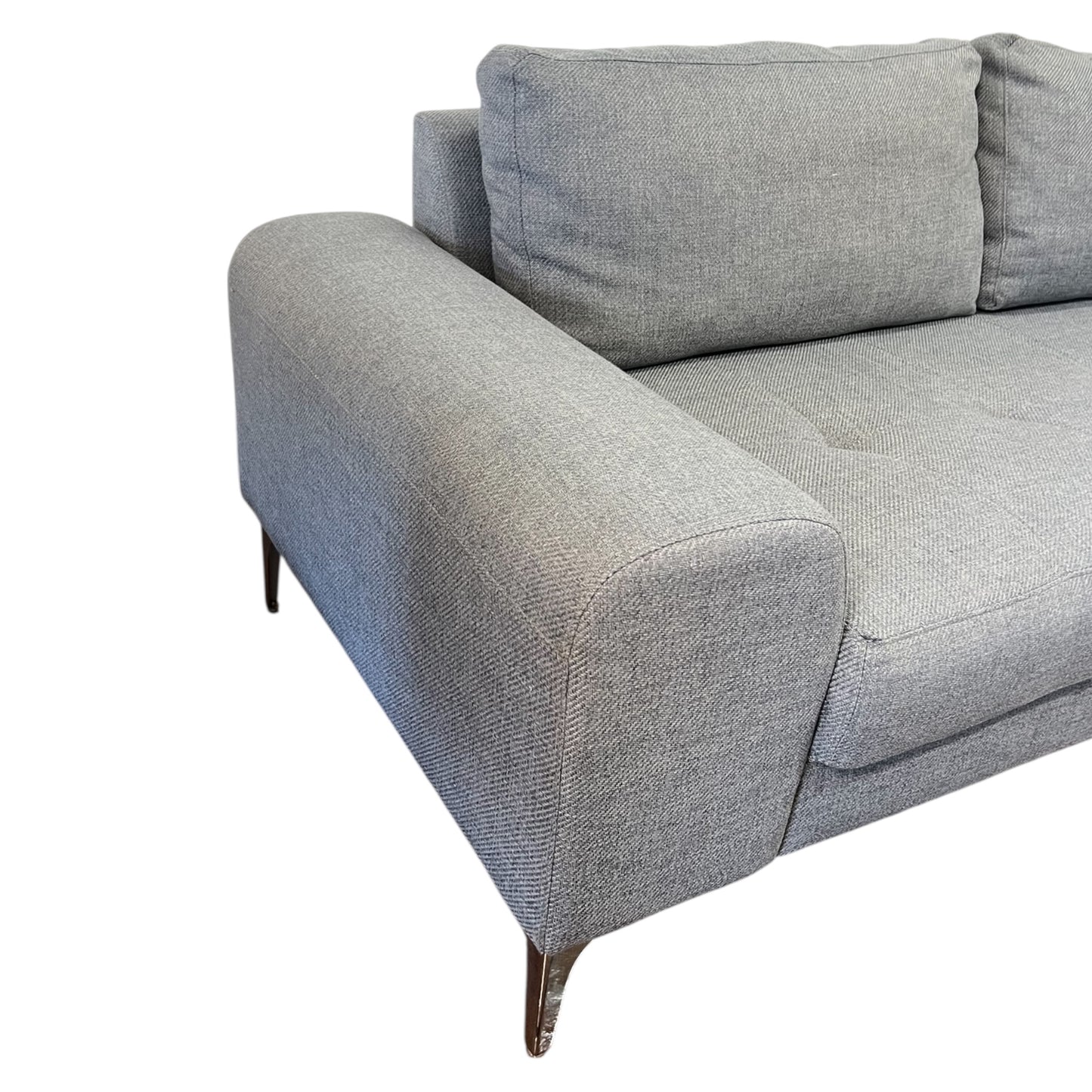 Graues Ecksofa von Micasa Art.-Nr 475