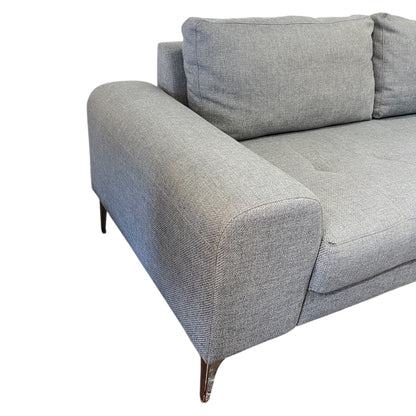 Graues Ecksofa von Micasa Art.-Nr 475