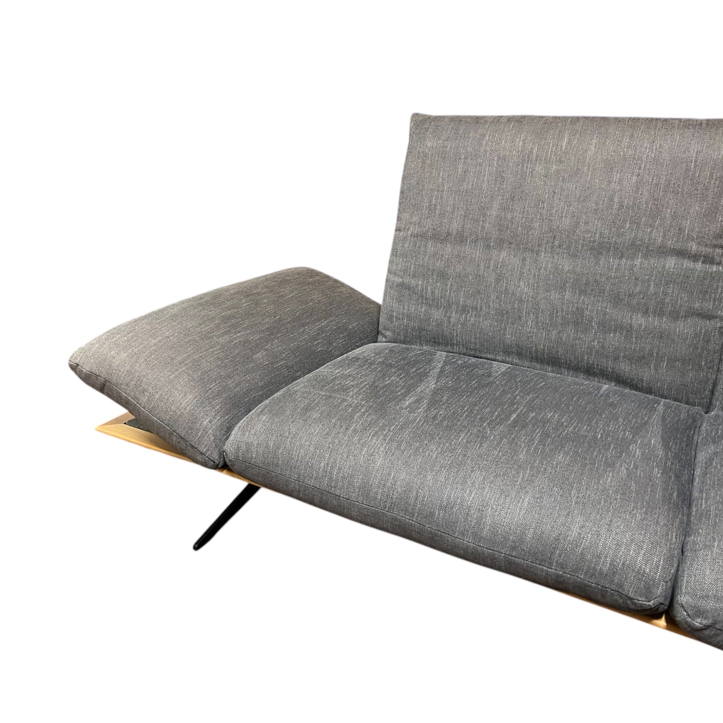 Designer-Ecksofa von Dieter Knoll mit passendem Hocker Art.-Nr. 535