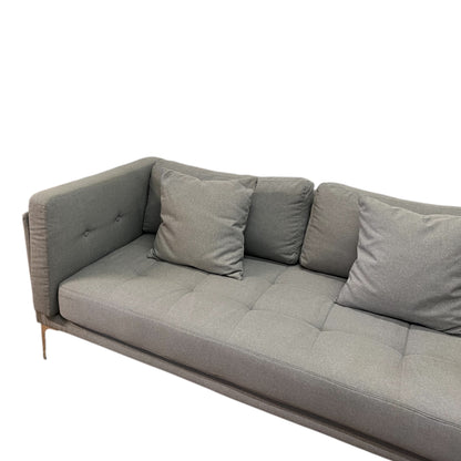 Modernes graues Ecksofa Art.-Nr. 496