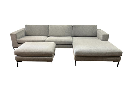 Ecksofa von Sits mit passendem Hocker Art.-Nr. 013