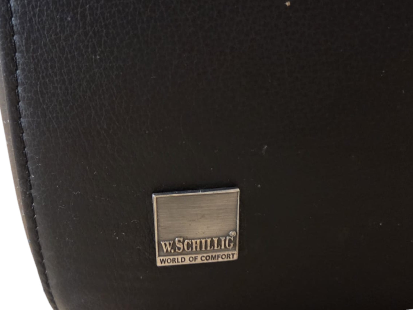 Ecksofa aus echtem Leder von W. Schillig. Art.-Nr. 043