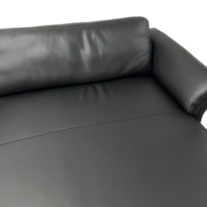 Ecksofa aus echtem Leder mit zwei elektrischen Funktionen Art.-Nr. 575