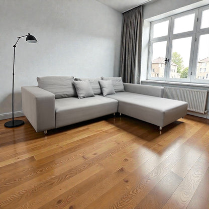 Hellgraues Ecksofa Art.-Nr. 569