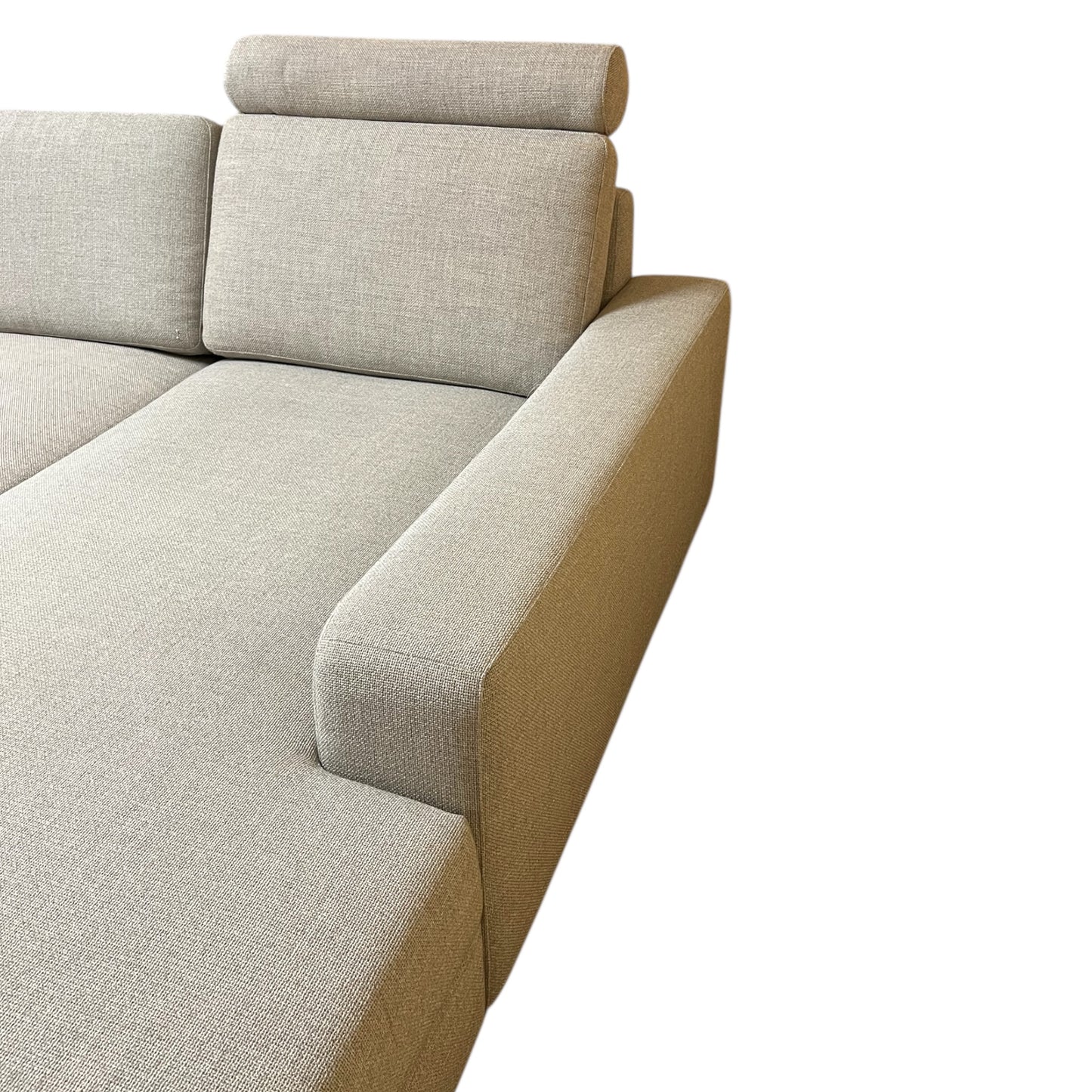 Beiges Ecksofa Sörvallen von IKEA mit Stauraum Art.-Nr. 538