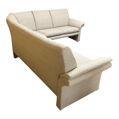 Dunkelbeiges Ecksofa von Pfister. Art.-Nr. 555