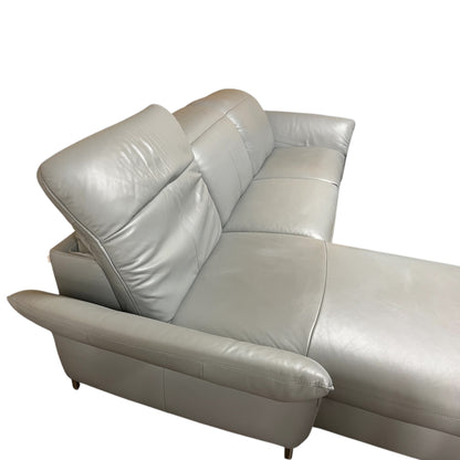 Hochwertiges Ecksofa aus echtem Leder von Van Bloom. Art.-Nr. 530
