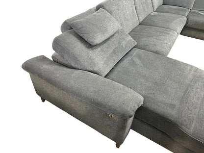 U-förmiges Sofa von Dieter Knoll mit elektrischer Relax-Funktion Art.-Nr. 023