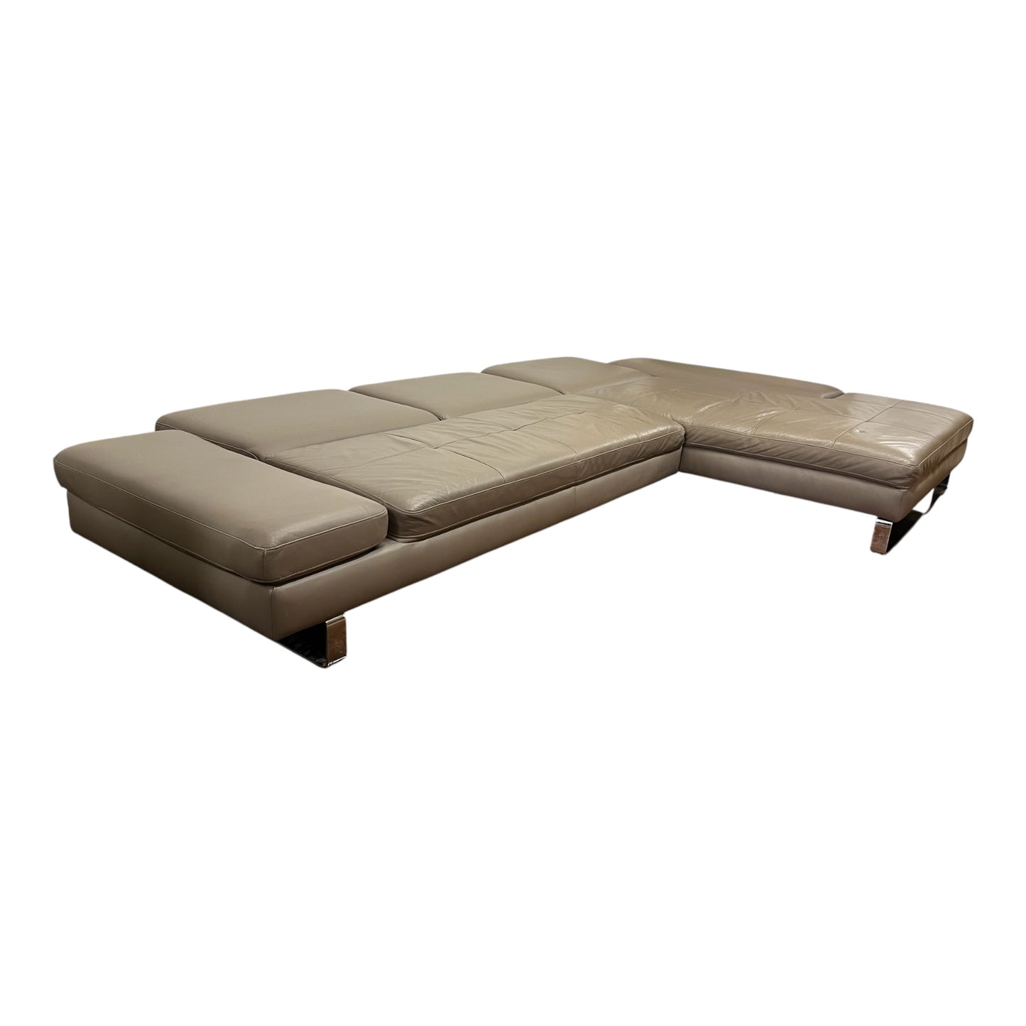 Echtleder-Ecksofa von Designwerk Art.-Nr. 468