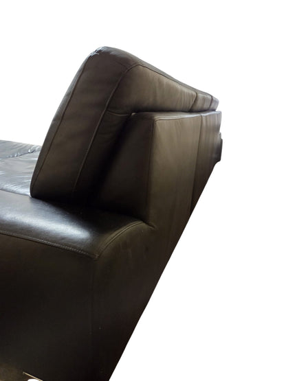 Ecksofa aus echtem Leder von W. Schillig. Art.-Nr. 043