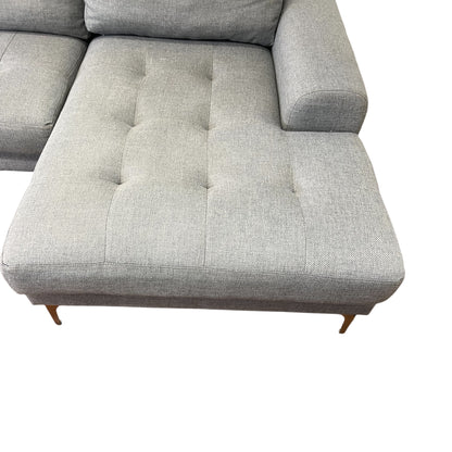 Graues Ecksofa von Micasa Art.-Nr 475