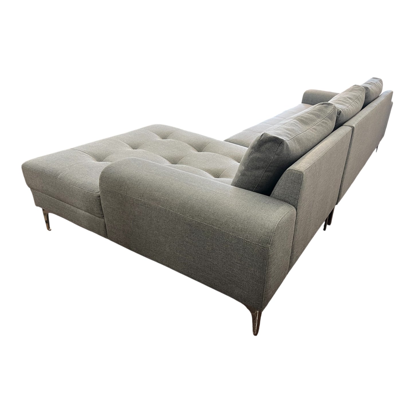 Graues Ecksofa von Micasa Art.-Nr 475