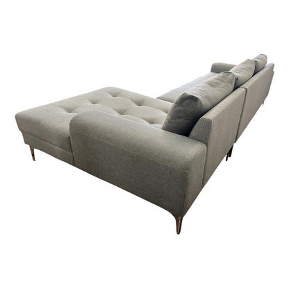 Graues Ecksofa von Micasa Art.-Nr 475