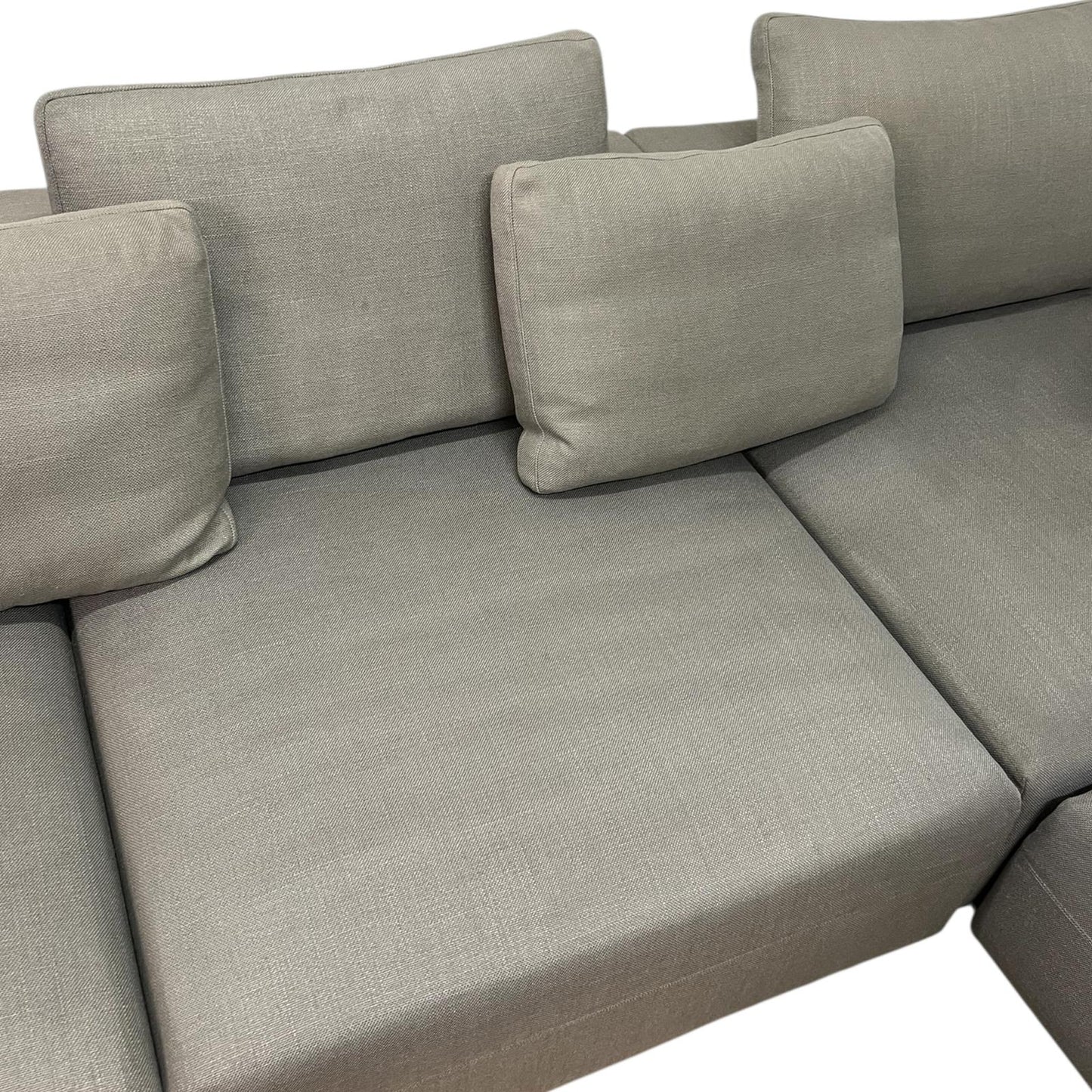 Hochwertiges graues Ecksofa von Minotti Art.-Nr. 532