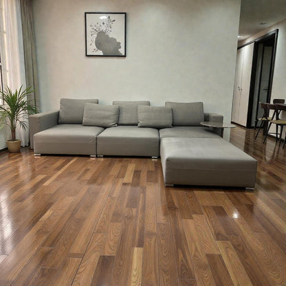 Hochwertiges graues Ecksofa von Minotti Art.-Nr. 532