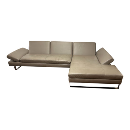 Echtleder-Ecksofa von Designwerk Art.-Nr. 468