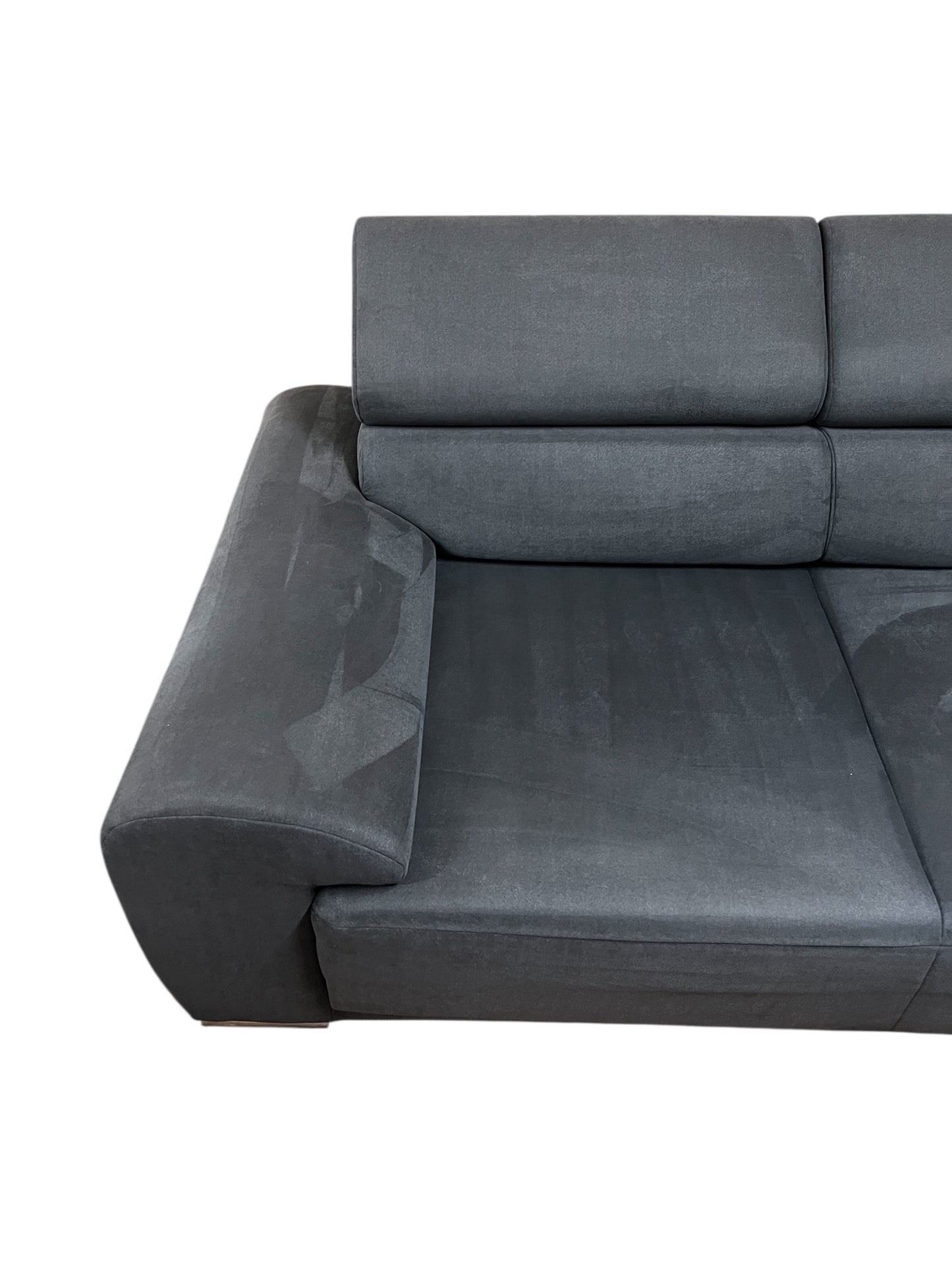 Grosses Ecksofa mit elektrisch verstellbarer Sitzfläche. Art.-Nr. 576