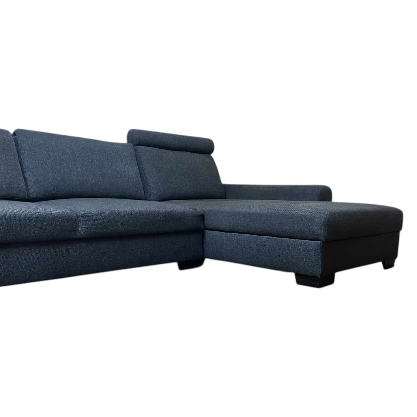 Dunkelgraues U-förmiges Sofa von Ikea mit 2 Stauräumen Art.-Nr. 519