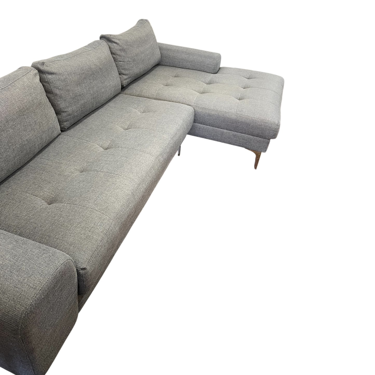 Graues Ecksofa von Micasa Art.-Nr 475
