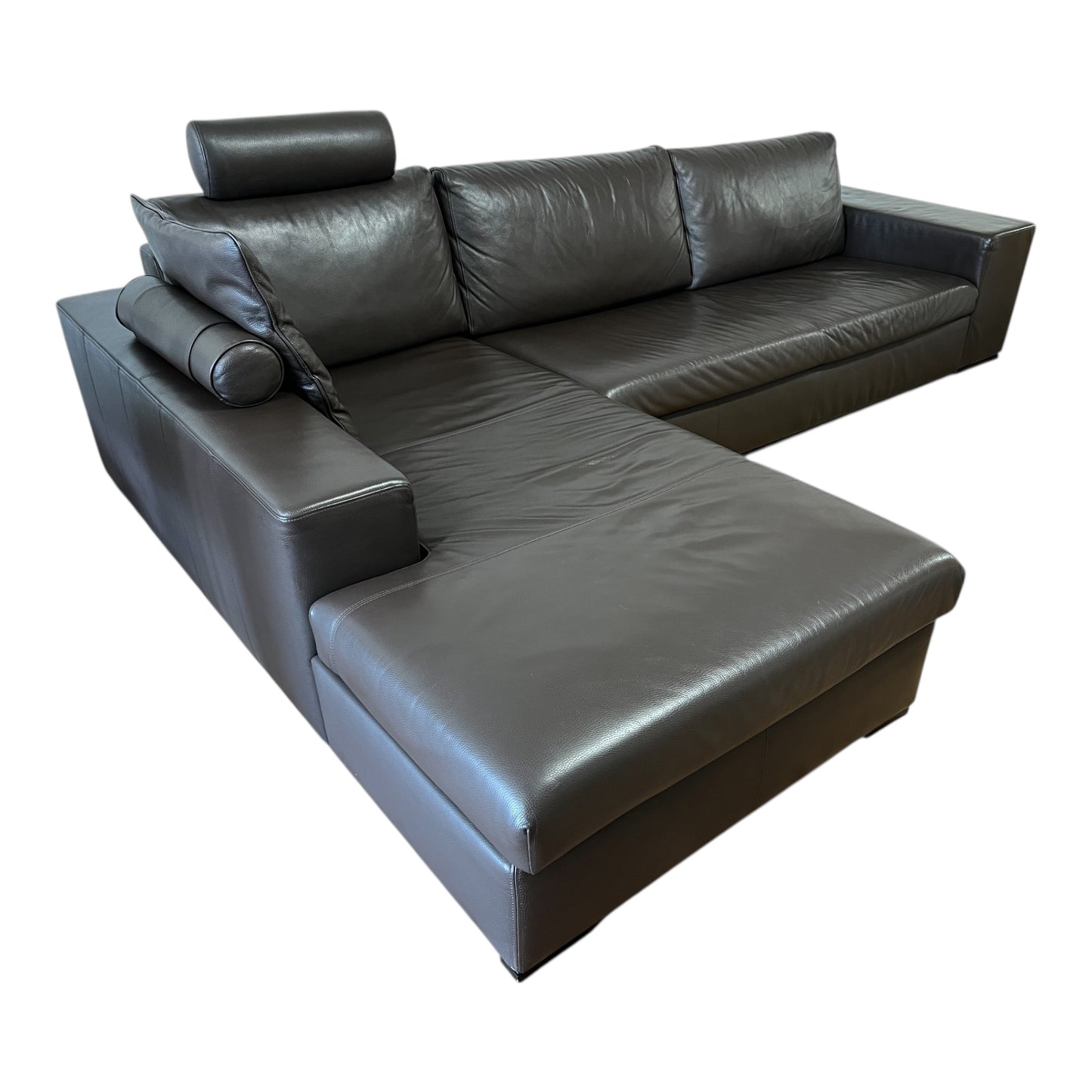 Ecksofa von ArtaNova Switzerland aus echtem Leder Art.-Nr. 501