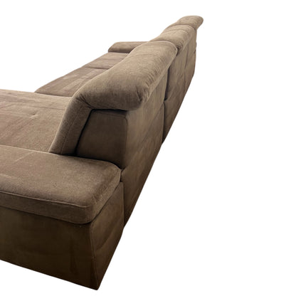 Ecksofa mit Bettfunktion, Stauraum und Hocker Art.-Nr. 512