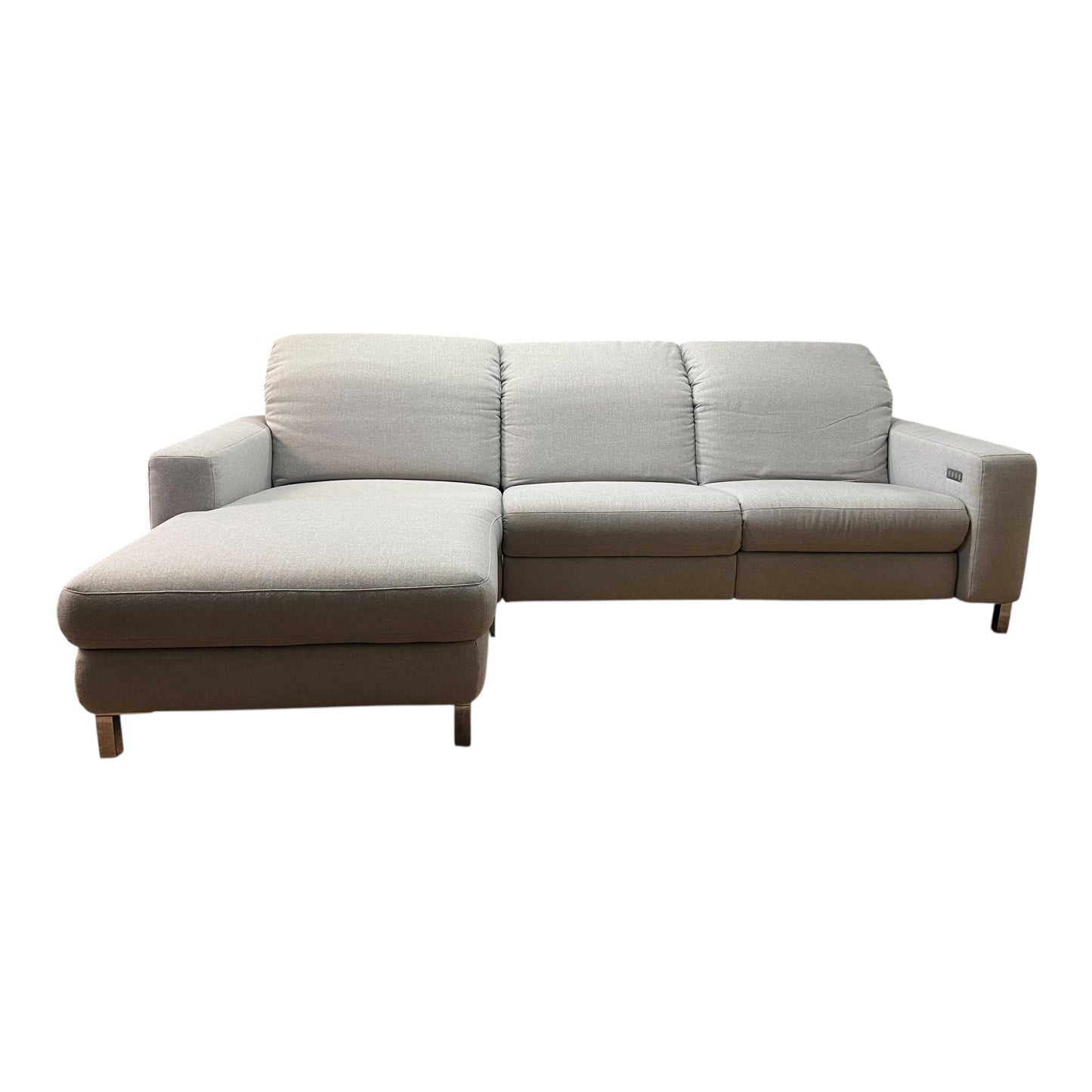 Ecksofa von Pfister mit elektrischer ausziehbarer Funktion. Art.-Nr. 450