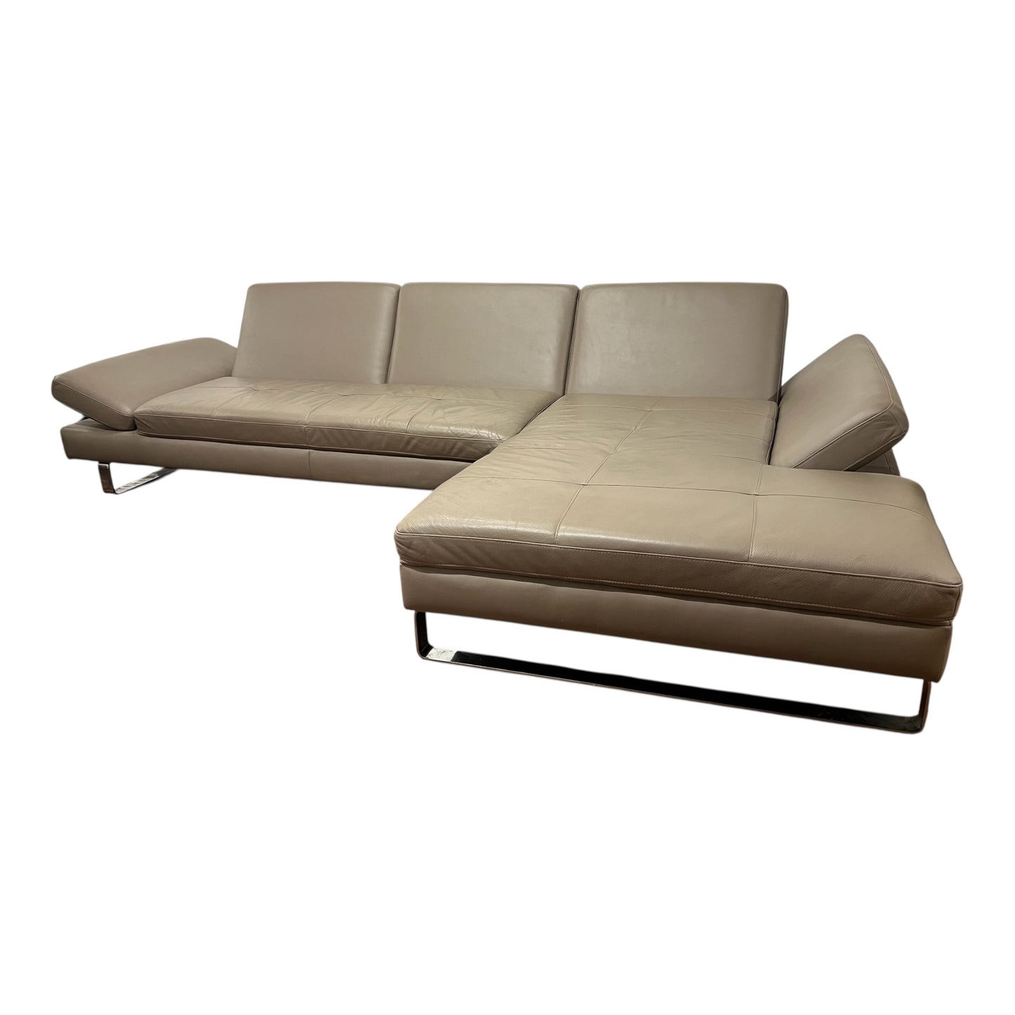 Echtleder-Ecksofa von Designwerk Art.-Nr. 468