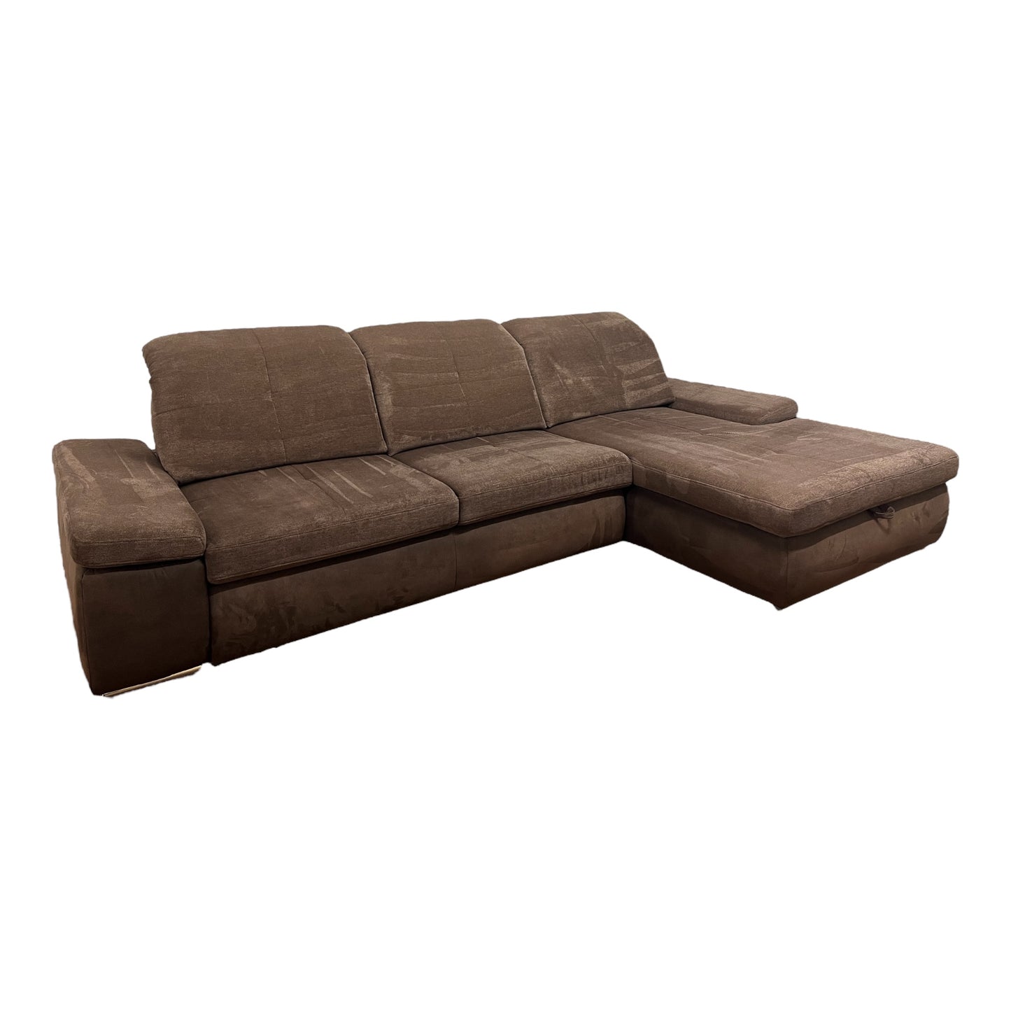 Ecksofa mit Bettfunktion, Stauraum und Hocker Art.-Nr. 512